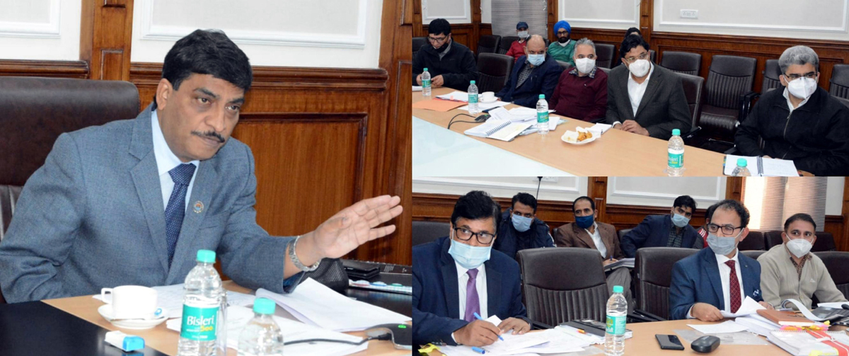 Chief Secretary, Arun Kumar Mehta chairing a meeting Chief Secretary, Arun Kumar Mehta chairing a meeting