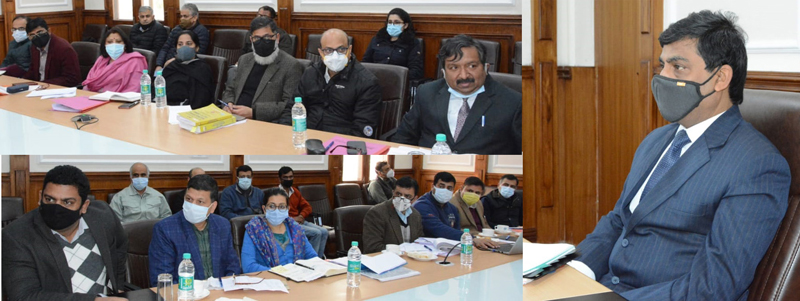 Chief Secretary chairing a meeting on Friday. Chief Secretary chairing a meeting on Friday.
