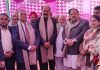 BJP leaders during a function in Jammu.