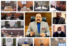 Dr Jitendra reviews Pandemic preparedness in J&K, advises designated Dashboard