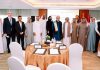 Lieutenant Governor Manoj Sinha after signing of MoU in Dubai on Friday.