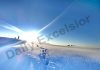 Amazing view of Sunset at snow-clad Jantroon Top in Doda district. —Excelsior/Rafi Choudhary