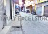 A deserted market in Reasi town on Sunday due to weekend restrictions. -Excelsior/Romesh Mengi