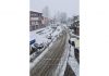 A view of snow clad Shopian town in Kashmir. —Excelsior/Younis Khaliq