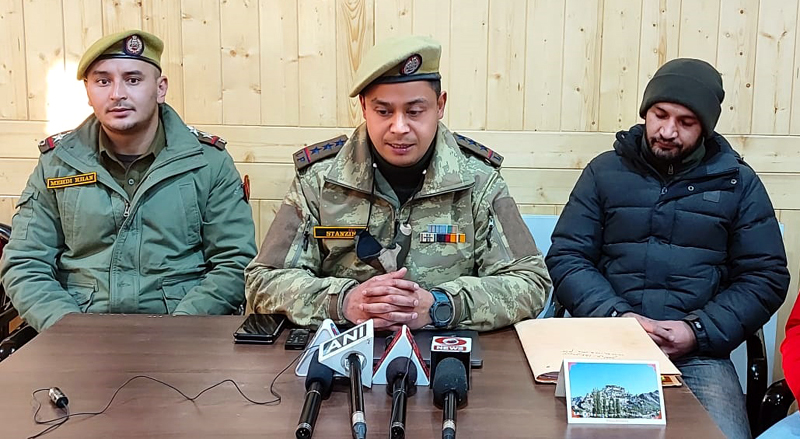 Inspector Stanzin Paljor sharing details of Cyber Crime Case. —Excelsior/Morup Stanzin Inspector Stanzin Paljor sharing details of Cyber Crime Case. —Excelsior/Morup Stanzin