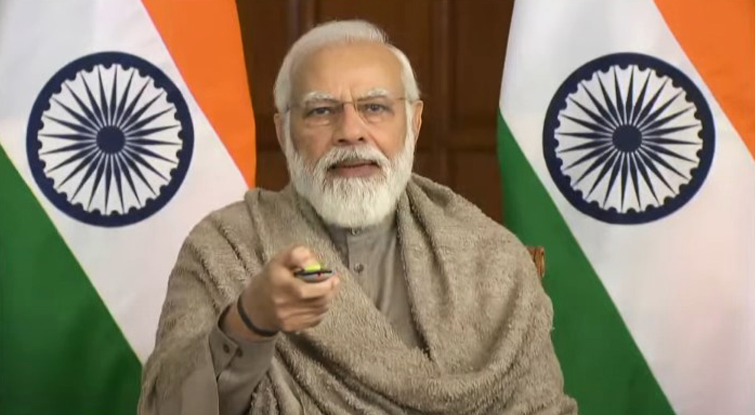Prime Minister Narendra Modi releasing 10th instalment of financial benefit under PM-KISAN through video conferencing in New Delhi on Staurday. (UNI) Prime Minister Narendra Modi releasing 10th instalment of financial benefit under PM-KISAN through video conferencing in New Delhi on Staurday. (UNI)