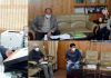 Navin Choudhary chairing SIA meeting at Jammu.