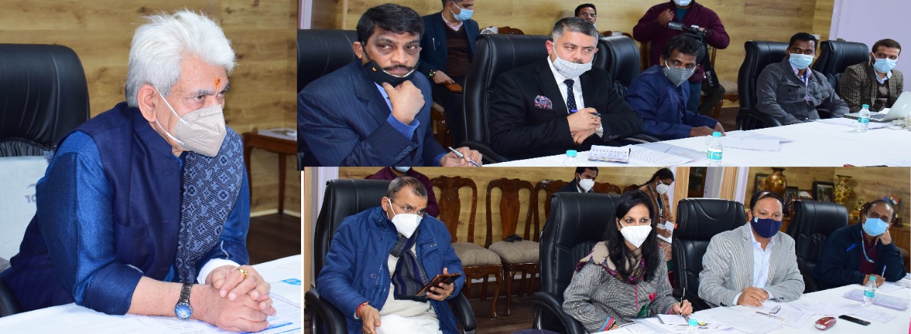 Lt Governor reviews IT Department’s Strategic & Policy initiatives towards Digital Mission