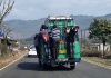 Overloading on a matador on Domail-Jindrah route. —Excelsior/Rakesh