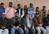 Apni Party, president Syed Mohammed Altaf Bukhari addressing a meeting of the Tribal Wing of the party at Jammu on Monday.