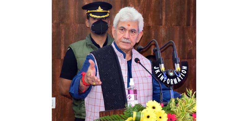 LG Manoj Sinha