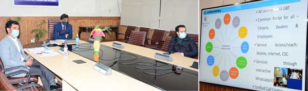 Chief Secretary A K Mehta during launch of Digital Districts on Thursday. Chief Secretary A K Mehta during launch of Digital Districts on Thursday.