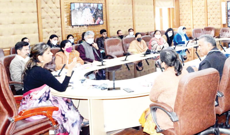 Secretary Cooperative, Yasha Mudgal chairing a meeting on Tuesday. Secretary Cooperative, Yasha Mudgal chairing a meeting on Tuesday.
