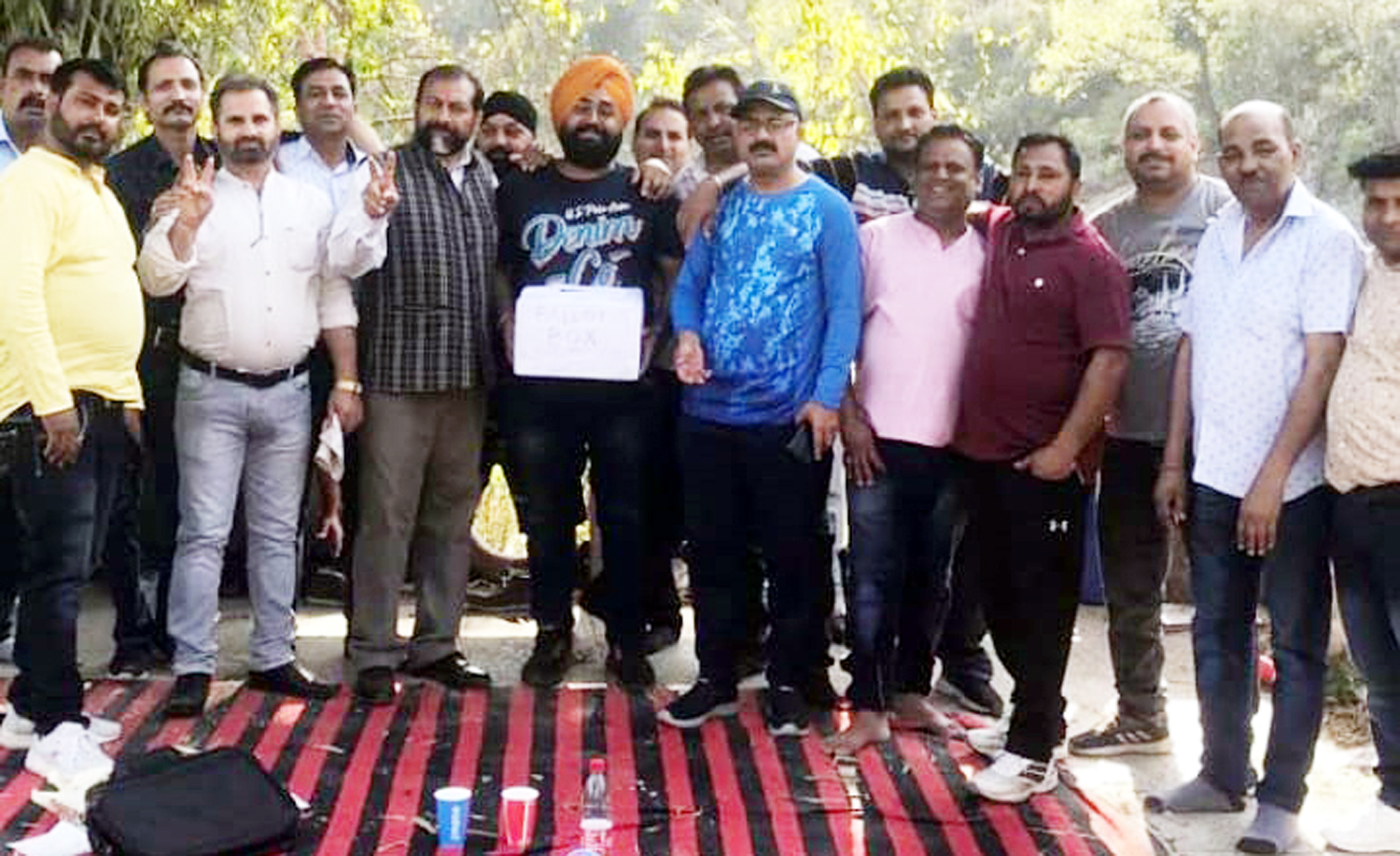 Members of Jammu Refrigeration Association posing for a group photograph on Monday. Members of Jammu Refrigeration Association posing for a group photograph on Monday.