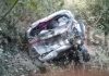 Ill-fated vehicle after accident. -Excelsior/Nischant