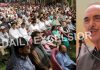 Senior AICC leader Ghulam Nabi Azad addressing a function in Jammu on Sunday. —Excelsior/Rakesh
