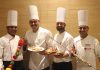 Chefs displaying cuisines being served during Awadhi Food Festival at Hotel KC City Centre.