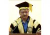 Delhi Chief Minister Arvind Kejriwal addressing the Guru Gobind Singh Indraprastha University (GGSIPU) Convocation Ceremony in New Delhi on Wednesday. (UNI)