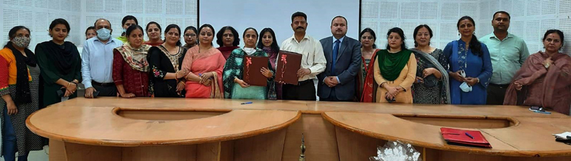 Signing of MoU between Dogra College of Education and GCOE Jammu. Signing of MoU between Dogra College of Education and GCOE Jammu.
