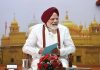 Prime Minister Narendra Modi interacts with the Sikh delegation at 7 Lok Kalyan Marg in New Delhi on Friday. (UNI)