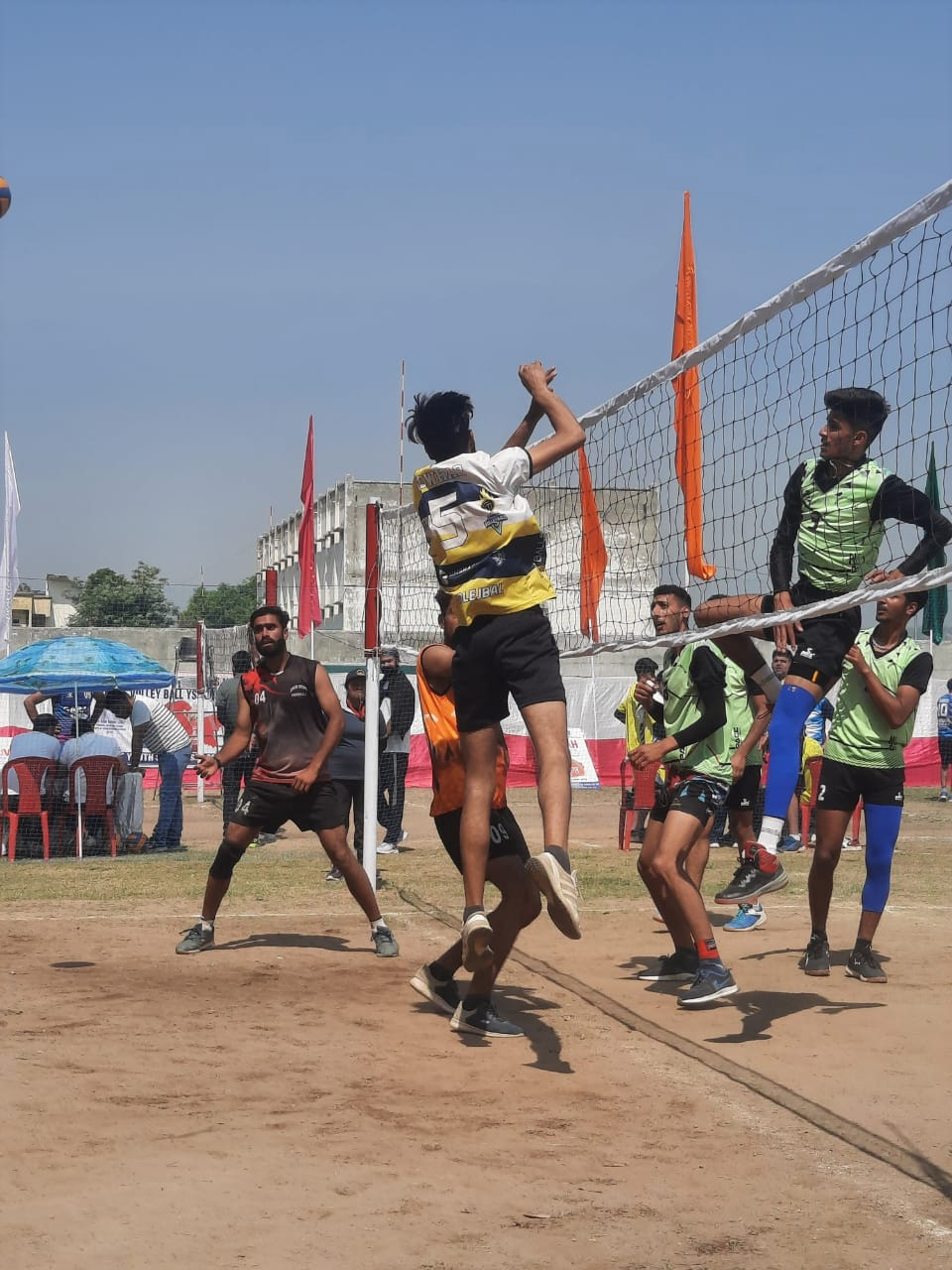Director Sports inaugurates Men's Volleyball YSS Cup Jammu Kashmir