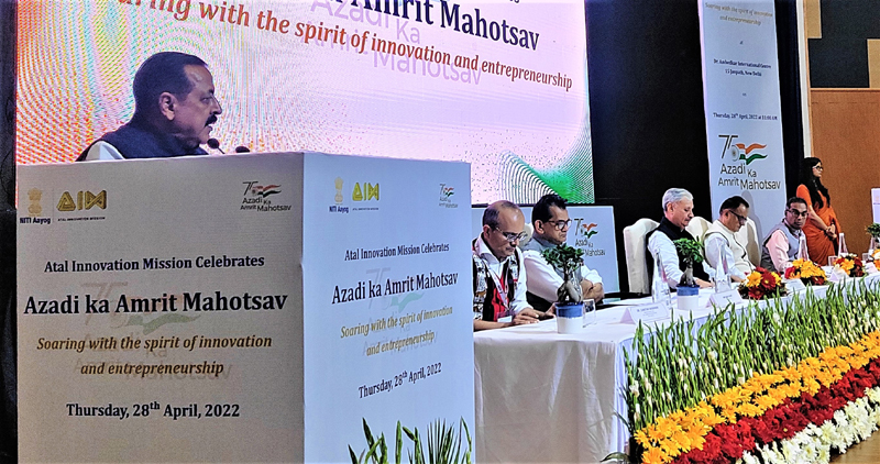 Union Minister Dr Jitendra Singh attending Amrit Mahotsav event titled Union Minister Dr Jitendra Singh attending Amrit Mahotsav event titled