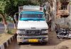 Truck used in transporting fidayeen seized in Anantnag.