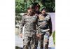 Northern Command chief Lt Gen Upendra Dwivedi during visit to LoC on Wednesday.