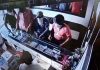 CCTV footage of robbers while looting the ornaments from a Goldsmith’s shop at village Gurha Mundian in Hiranagar on Monday. Excelsior/Pardeep Sharma 