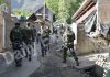 Security forces during encounter in Bandipora area of North Kashmir. — Excelsior/Aabid Nabi