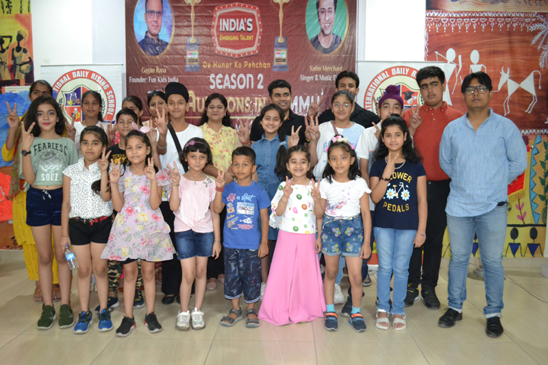 Participants during India’s Emerging Talent Hunt Season-2. Participants during India’s Emerging Talent Hunt Season-2.
