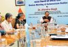 Union Minister Dr Jitendra Singh chairing the joint meeting of all the six Autonomous Bodies functioning under the Department of Personnel & Training (DoPT), at North Block, New Delhi on Sunday.