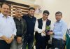 PHDCCI delegation during meeting with JMC Commissioner, Rahul Yadav in Jammu on Thursday.