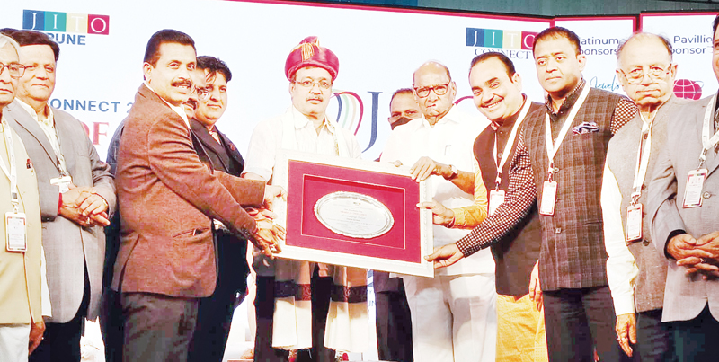 NCP supremo Sharad Pawar honouring Sanjay Nahar of NGO ‘Sarhad’ at Pune. NCP supremo Sharad Pawar honouring Sanjay Nahar of NGO ‘Sarhad’ at Pune.