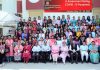 Faculty members of MIER College of Education along with others at the conclusion of two day International Conference in Jammu on Friday.