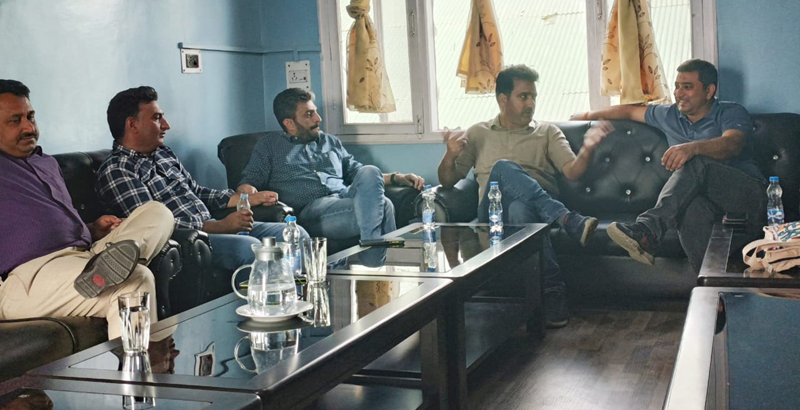 Teaching Union of SKUAST J&K holding meeting at Srinagar on Tuesday. Teaching Union of SKUAST J&K holding meeting at Srinagar on Tuesday.