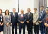 Union Minister Dr Jitendra Singh and his Norway counterpart Minister Espen Barth Eide, along with their respective delegations, posing for a group photograph before beginning bilateral talks between the two countries on the side-lines of the UN Ocean Conference  at Lisbon, Portugal.