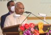 President Ram Nath Kovind graced the 90th year celebrations of the Merchants Chamber of Uttar Pradesh at Kanpur.