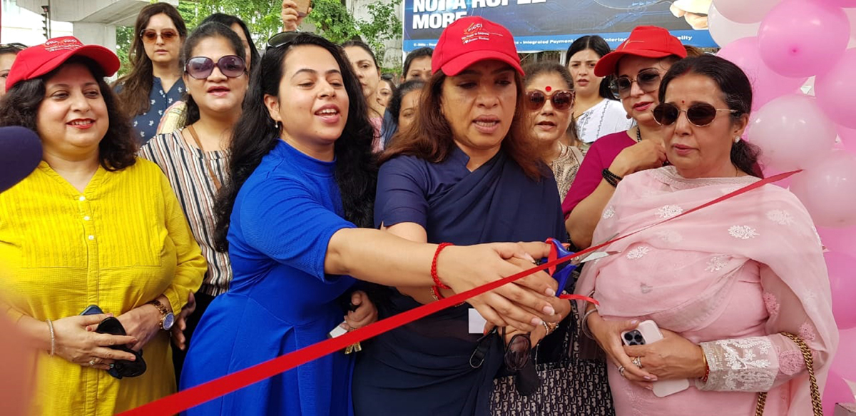 Founding chairperson FICCI Ritu Singh inaugurating first women centric petrol pump at Jammu. Founding chairperson FICCI Ritu Singh inaugurating first women centric petrol pump at Jammu.
