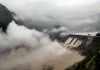 Majestic view of Salal dam in Reasi district on Monday. -Excelsior/Romesh Mengi