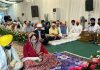 Punjab Chief Minister Bhagwant Mann's wedding ceremony in Chandigarh on Thursday. (UNI)