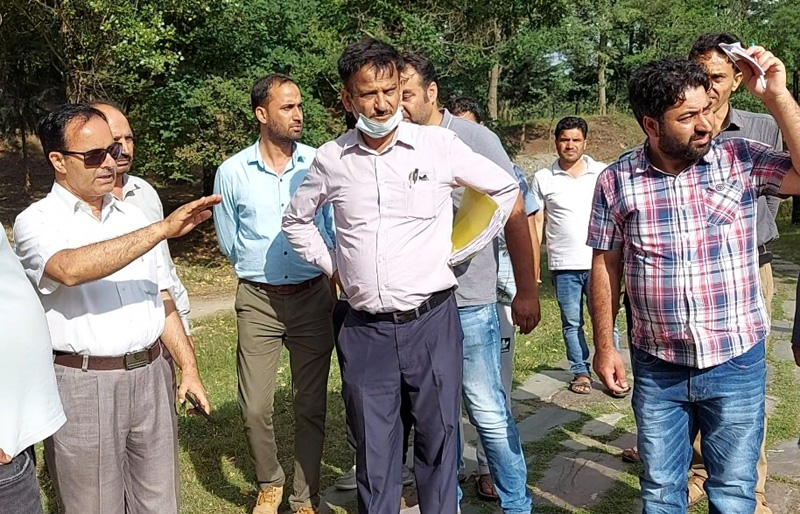 Director Tourism Dr G N Itoo during visit to Baramulla on Thursday. Director Tourism Dr G N Itoo during visit to Baramulla on Thursday.