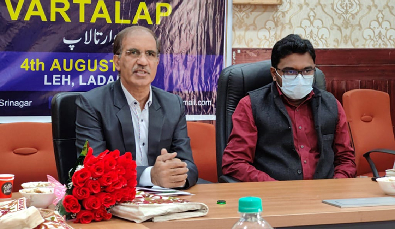 Speakers at a workshop at Leh on Thursday. Speakers at a workshop at Leh on Thursday.