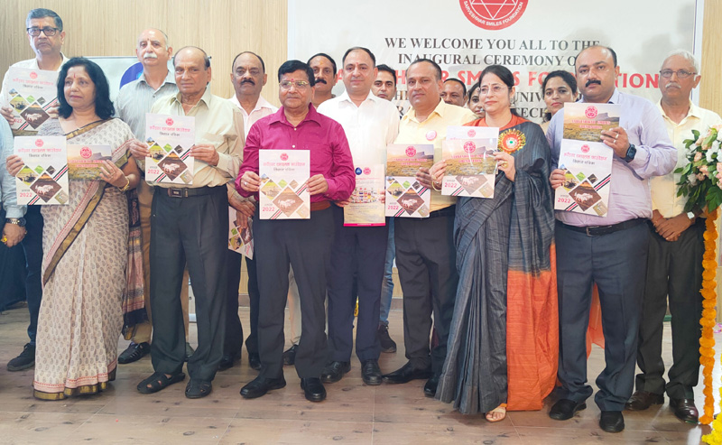 SKUAST-Jammu VC and others launching magazine of Sarveshwar Smiles Foundation. SKUAST-Jammu VC and others launching magazine of Sarveshwar Smiles Foundation.
