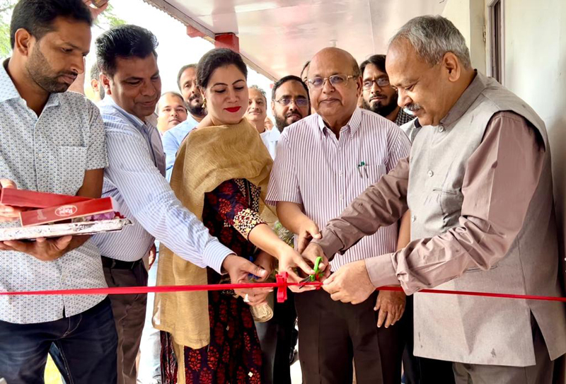 VC inaugurating emergency services facility at BGSBU campus. VC inaugurating emergency services facility at BGSBU campus.