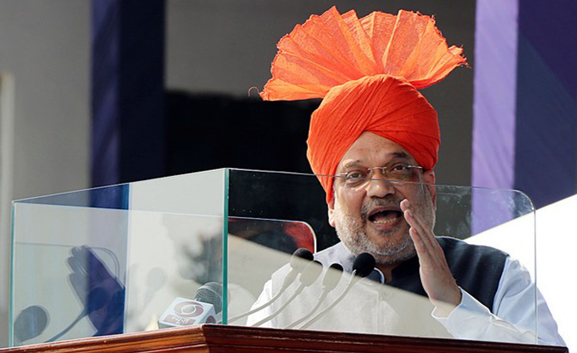 Amit Shah addresses the 83rd Raising Day parade of CRPF