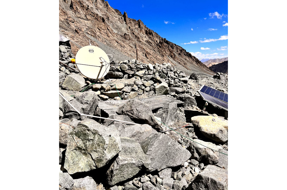 BBNL infrastructure installed in Siachen Galcier. BBNL infrastructure installed in Siachen Galcier.