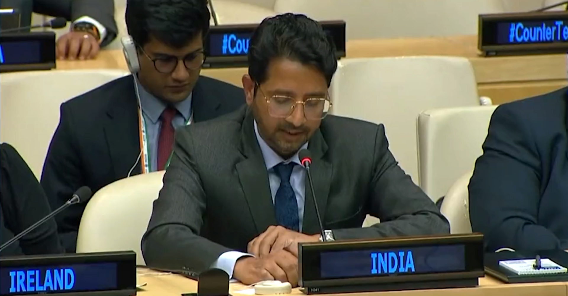 Indian Counsellor at UN, Rajesh Parihar