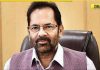 Embracing in Delhi, strangling each other in Kerala: Naqvi’s dig at Congress, Left