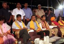Chief Secretary and other officers during inauguration of Navratra Festival at Katra.